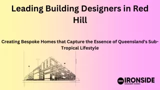 Leading Building Designers in Red Hill