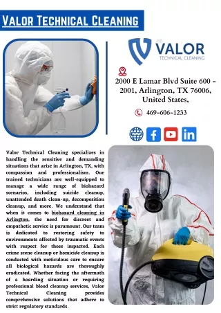 valor technical cleaning