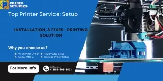 Top Printer Service: New Printer Installation & Fixes by Printing Solution