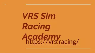 VRS Sim Racing Academy