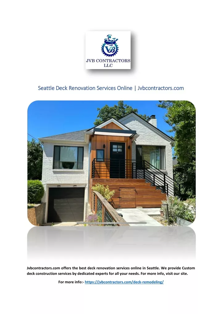 seattle deck renovation services online