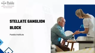 stellate ganglion block