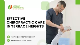 Effective Chiropractic Care in Terrace Heights