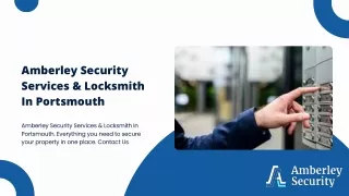 amberley security services locksmith in portsmouth