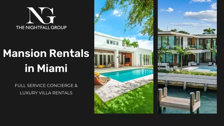 mansion rentals in miami