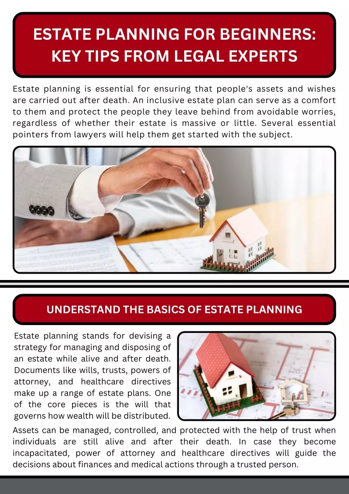 estate planning for beginners key tips from legal