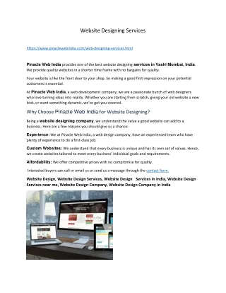 Web Design Company