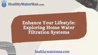 Enhance Your Home's Water Quality with Whole House Filtration Systems in Florida