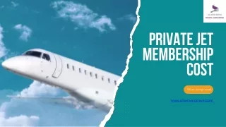 Private Jet Membership Cost