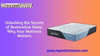 Discover the Secrets of Restorative Sleep -Tempur Pedic Store