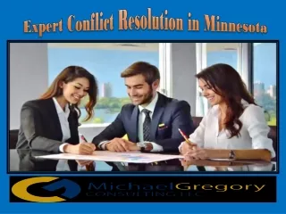 Expert Conflict Resolution in Minnesota