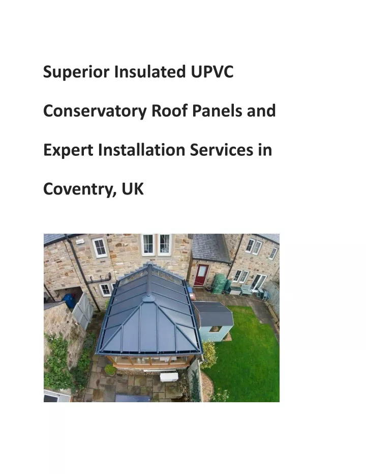 superior insulated upvc