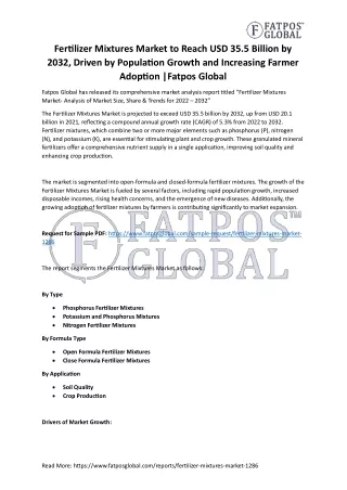 Fertilizer Mixtures Market (1)