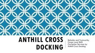 Reliable and Trustworthy Cargo Load Shift Correction Services by Anthill Cross Docking