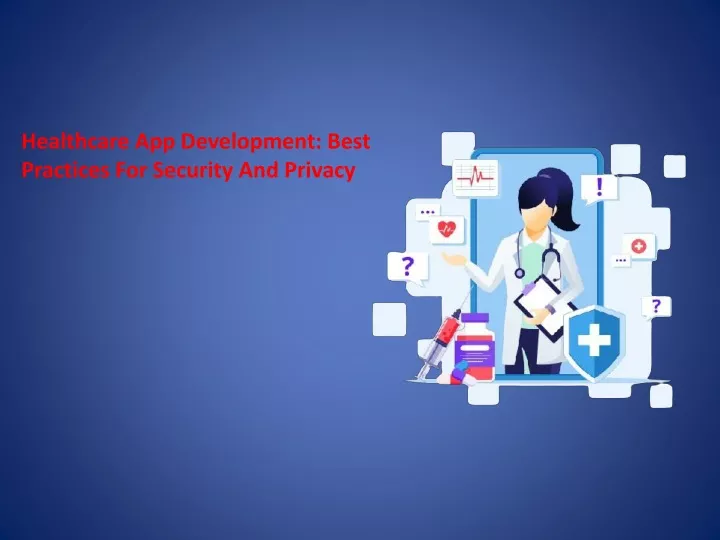 healthcare app development best practices