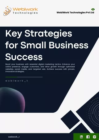 Key Strategies For Small Business Success
