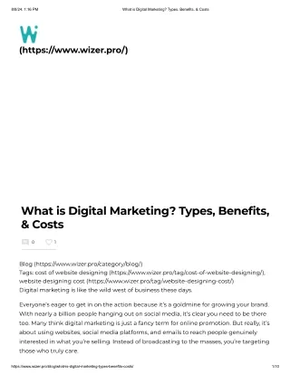 What is Digital Marketing