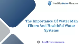 Best Water Filtration Specialist | Trusted Water Filter Solutions