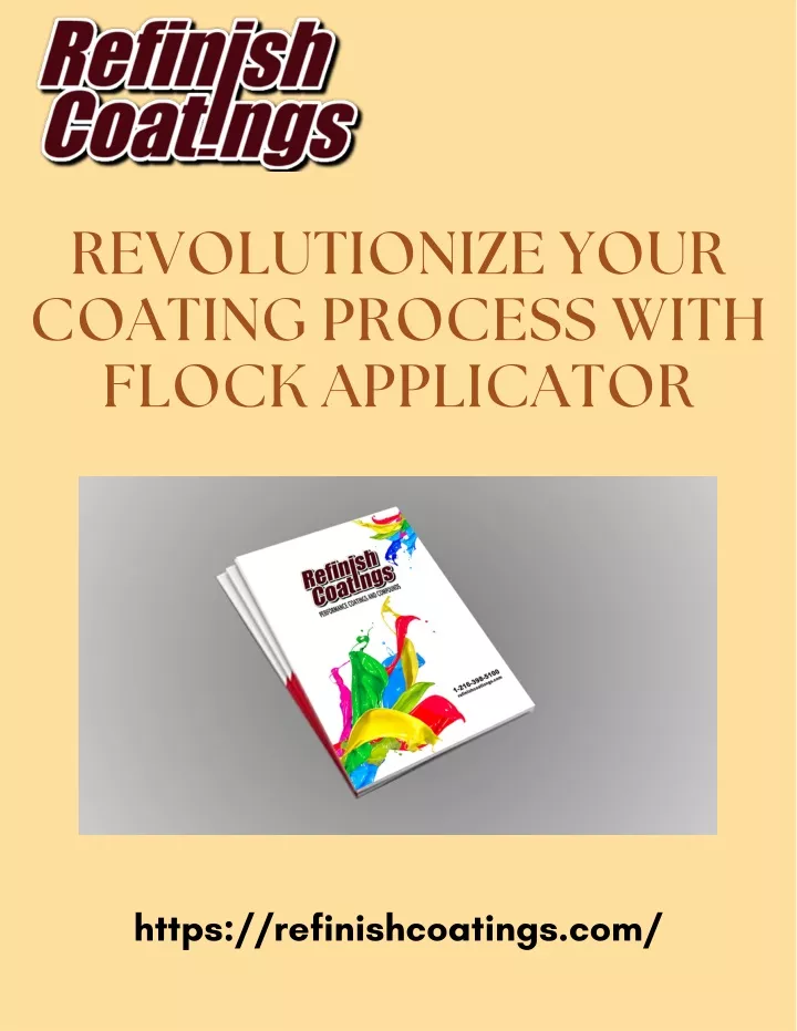 revolutionize your coating process with flock