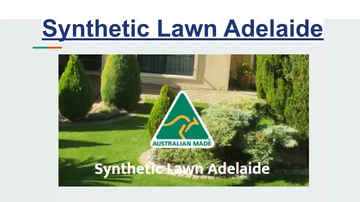 synthetic lawn adelaide