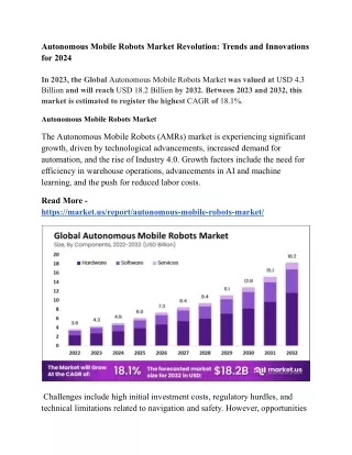 autonomous mobile robots market revolution trends