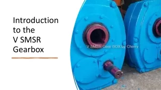 Top-Quality V SMSR GearBox - Cherry Belts