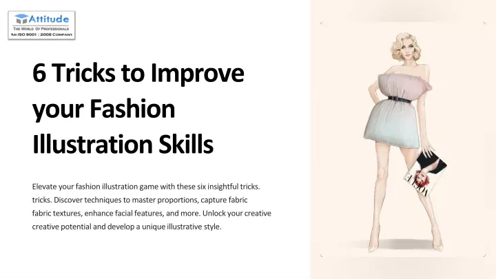 6 tricks to improve your fashion illustration