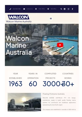 Commercial Pontoons | Aluminium Marinas | Custom Pontoons