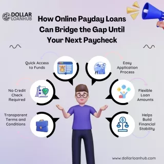 How Online Payday Loans Can Bridge the Gap Until Your Next Paycheck