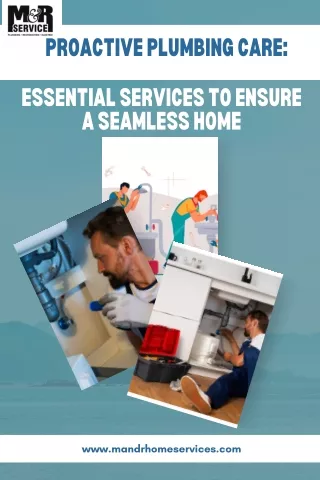 Proactive Plumbing Care Essential Services to Ensure a Seamless Home
