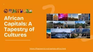 African Capitals: A Tapestry of Cultures