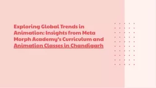 exploring global trends in animation insights