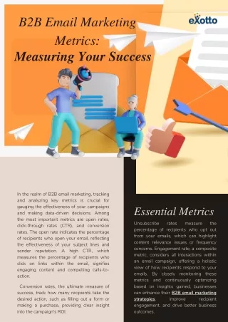 b2b email marketing metrics measuring your success
