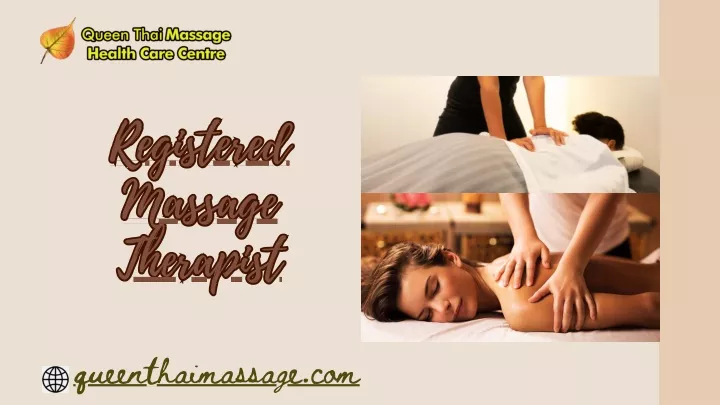 registered massage therapist therapist