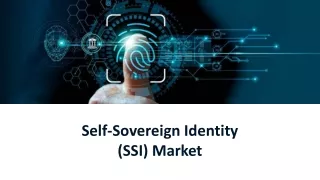 self sovereign identity ssi market