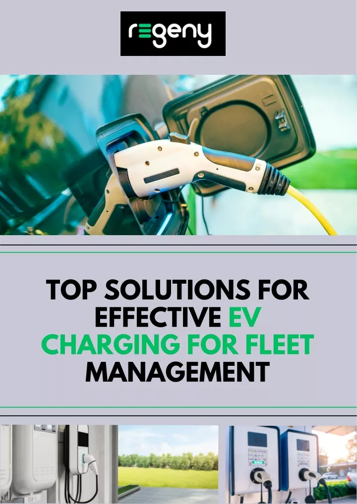 top solutions for effective ev charging for fleet