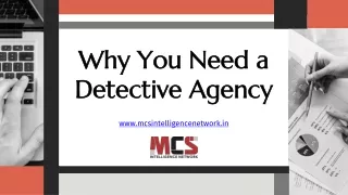 Why You Need a Detective Agency - Uncovering the Importance of Professional Investigation Services