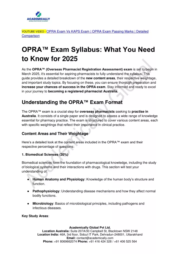 youtube video opra exam vs kaps exam opra exam