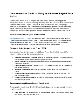 comprehensive guide to fixing quickbooks payroll