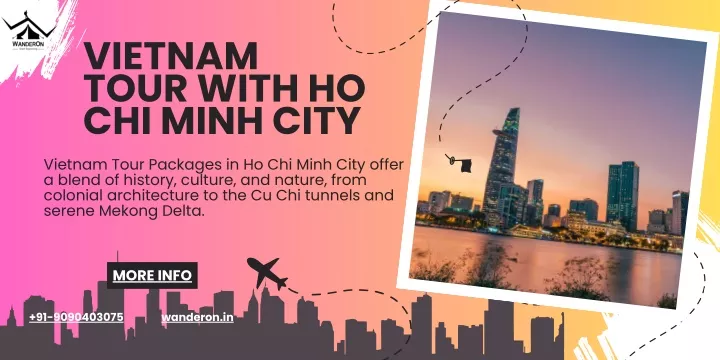 vietnam tour with ho chi minh city vietnam tour