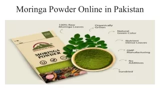 Moringa Powder Online in Pakistan