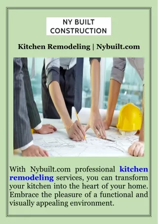 Kitchen Remodeling  Nybuilt.com