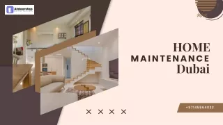 Home Maintenance Dubai | 045864033