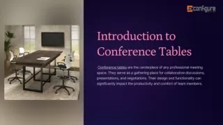 Customizable Conference Tables by Configure Office for Every Workspace