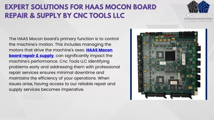 expert solutions for haas mocon board repair