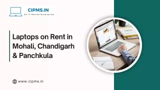Laptop On Rent Chandigarh
