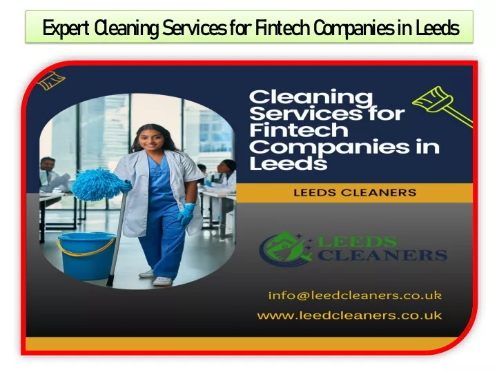 expert cleaning services for fintech companies