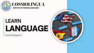 cosmolingua institute of foreign languages