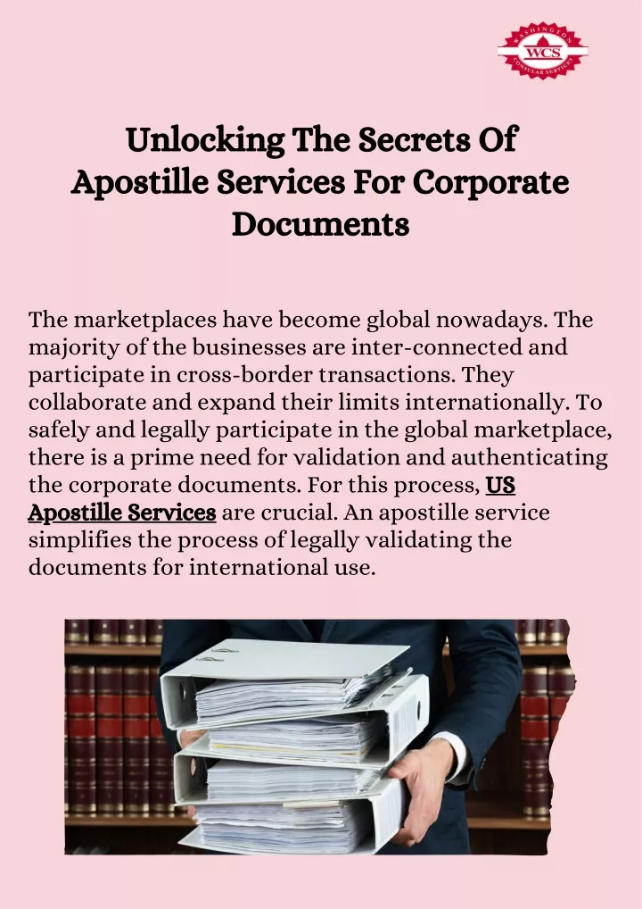 unlocking the secrets of apostille services