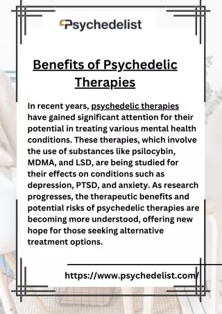 Unlocking Mental Wellness with Psychedelic Therapies